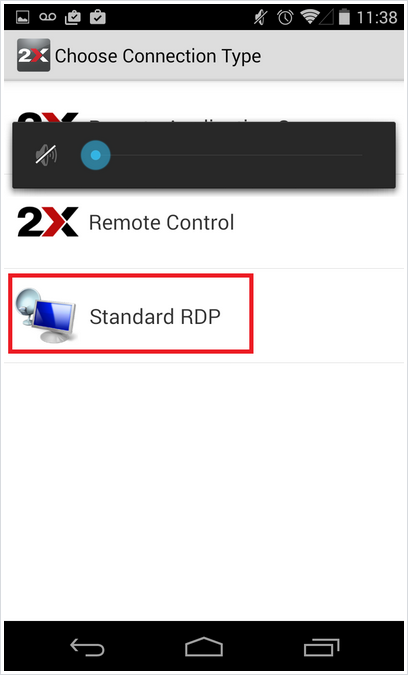 2x rdp client android ipad